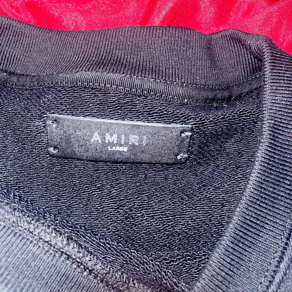 Amiri Sweatshirt only worn 2x - Picture 1 of 5
